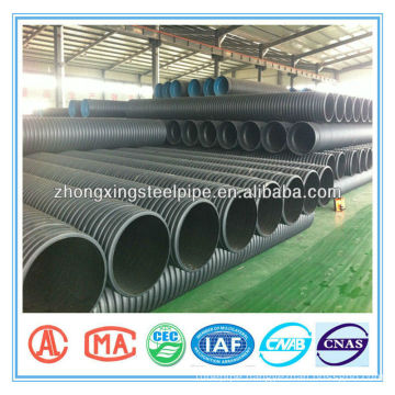 1500mm hdpe corrugated drainage pipe